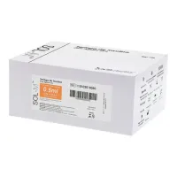 Imagem de Serinda De Insulina 0,5ml Com Agulha 0,25mm X 6mm Sol M - Caixa Com 100 Unidades